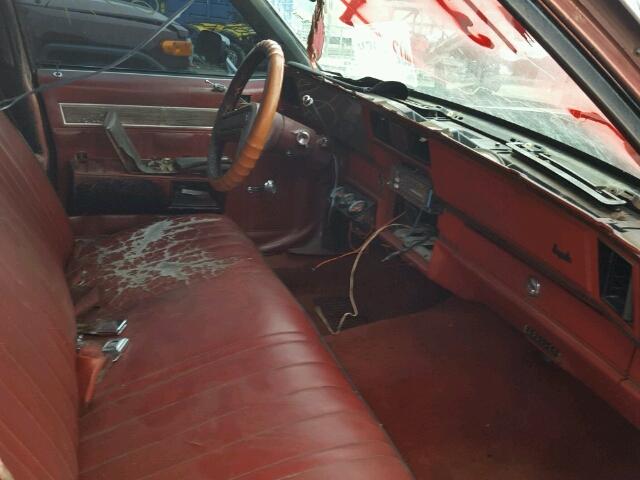 1L69U7S117690 - 1977 CHEVROLET IMPALA 红色 照片 5