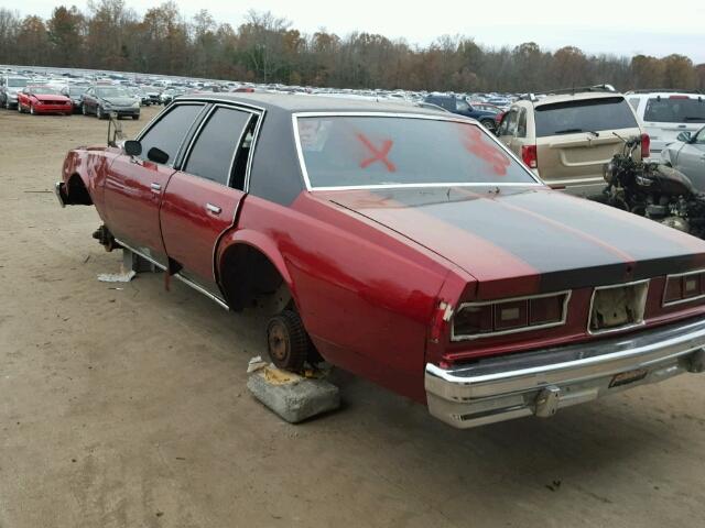 1L69U7S117690 - 1977 CHEVROLET IMPALA RED photo 9