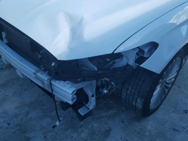 3FA6P0K91GR400280 - 2016 FORD FUSION TIT WHITE photo 9