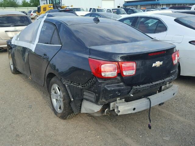 1G11C5SL1EF120502 - 2014 CHEVROLET MALIBU 1LT შავი ფოტო 3