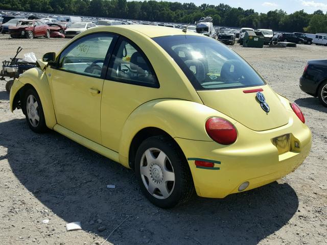 3VWCC21C6XM429205 - 1999 VOLKSWAGEN NEW BEETLE Sarı foto 3