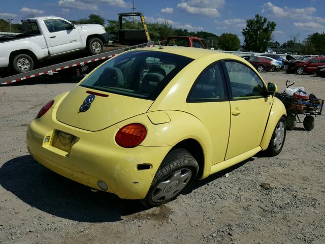 3VWCC21C6XM429205 - 1999 VOLKSWAGEN NEW BEETLE Sarı foto 4
