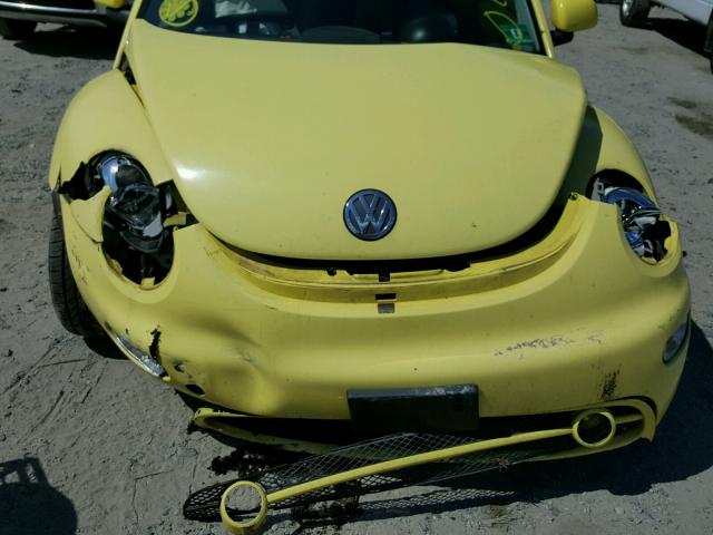 3VWCC21C6XM429205 - 1999 VOLKSWAGEN NEW BEETLE Sarı foto 7