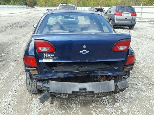 1G1JC524717413690 - 2001 CHEVROLET CAVALIER B BLUE photo 9