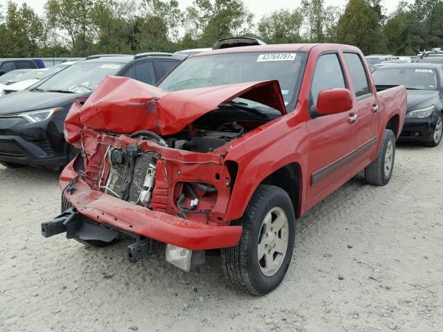 1GCDSCFEXC8132012 - 2012 CHEVROLET COLORADO L RED photo 2