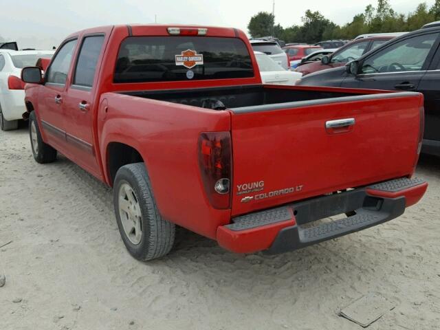 1GCDSCFEXC8132012 - 2012 CHEVROLET COLORADO L RED photo 3