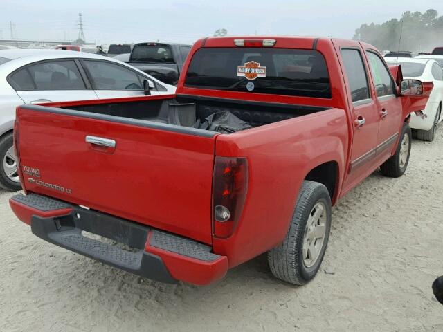 1GCDSCFEXC8132012 - 2012 CHEVROLET COLORADO L RED photo 4