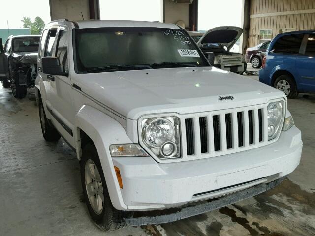 1C4PJLAK4CW159523 - 2012 JEEP LIBERTY SP WHITE photo 1