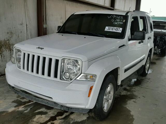 1C4PJLAK4CW159523 - 2012 JEEP LIBERTY SP WHITE photo 2