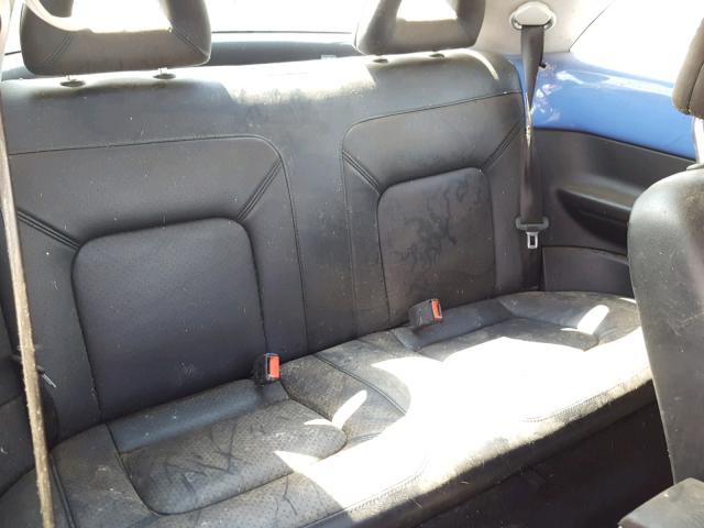3VWCD21C01M431763 - 2001 VOLKSWAGEN NEW BEETLE ლურჯი ფოტო 6