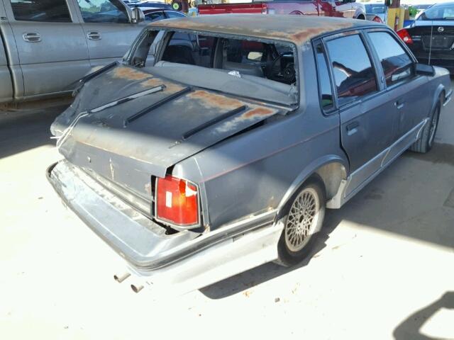 2G3AS5138J2310885 - 1988 OLDSMOBILE CUTLASS CI GRAY photo 4