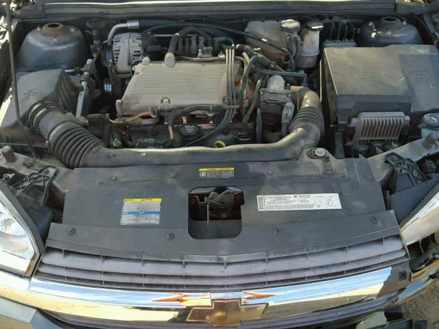 1G1ZU54805F122511 - 2005 CHEVROLET MALIBU LT GRAY photo 7