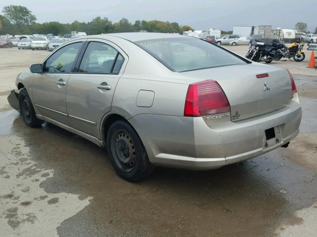 4A3AB36F05E055423 - 2005 MITSUBISHI GALANT ES GOLD photo 3