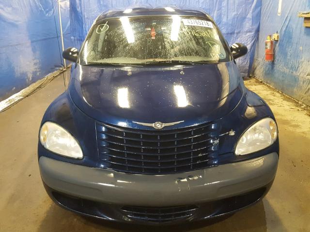 3C4FY4BB11T251493 - 2001 CHRYSLER PT CRUISER BLUE photo 9