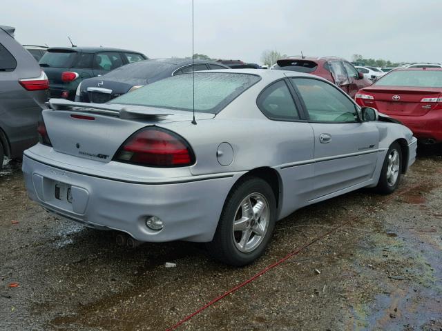 1G2NW12E2YM880789 - 2000 PONTIAC GRAND AM SILVER photo 4