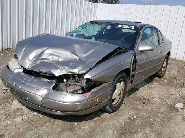 2G1WX12K5W9306533 - 1998 CHEVROLET MONTE CARL 棕色 照片 2