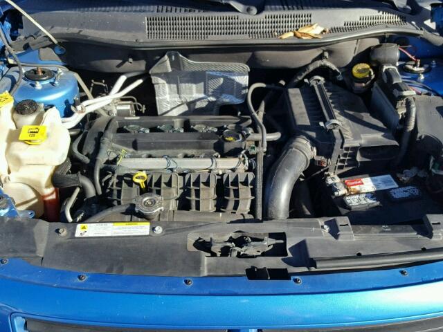 1B3HB28B18D650976 - 2008 DODGE CALIBER BLUE photo 7