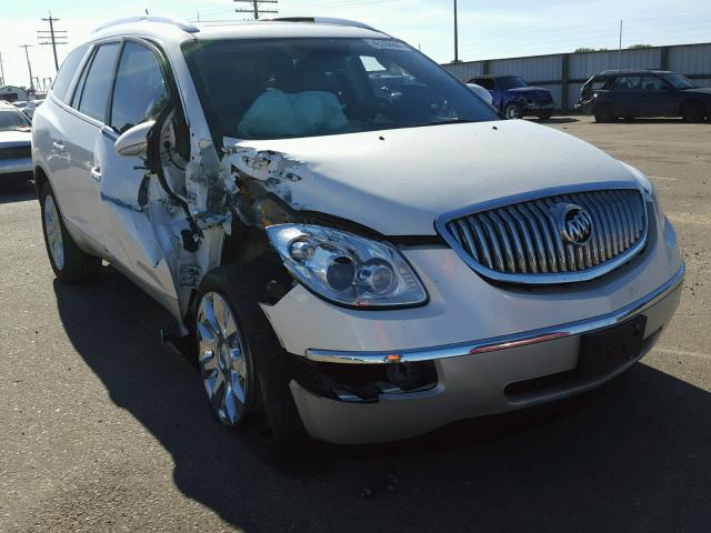 5GALVCED1AJ133858 - 2010 BUICK ENCLAVE CX WHITE photo 1