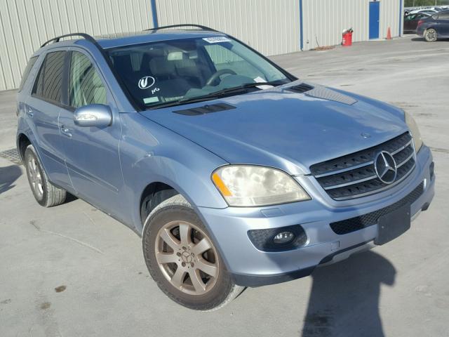 4JGBB22E87A208652 - 2007 MERCEDES-BENZ ML 320 CDI BLUE photo 1