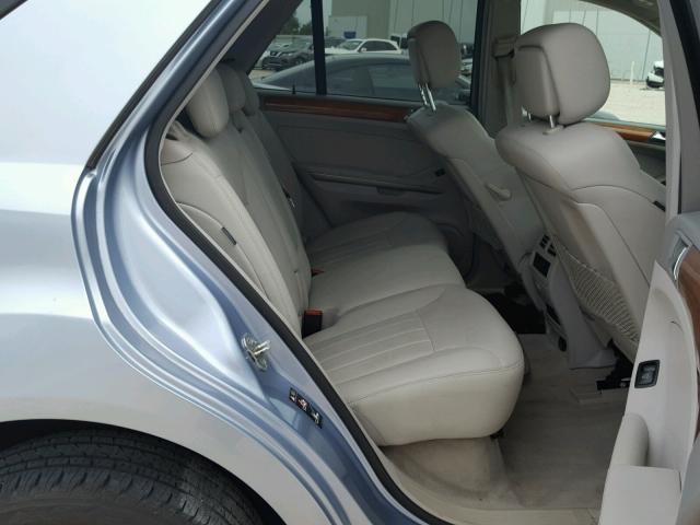 4JGBB22E87A208652 - 2007 MERCEDES-BENZ ML 320 CDI BLUE photo 6