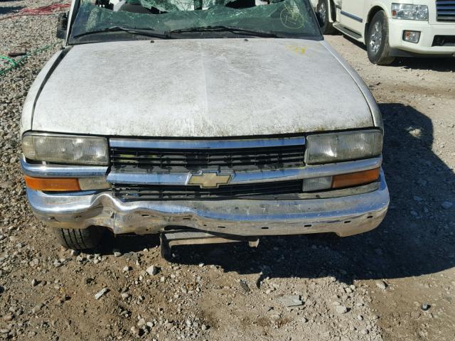 1GCCS1442XK154878 - 1999 CHEVROLET S TRUCK S1 WHITE photo 7