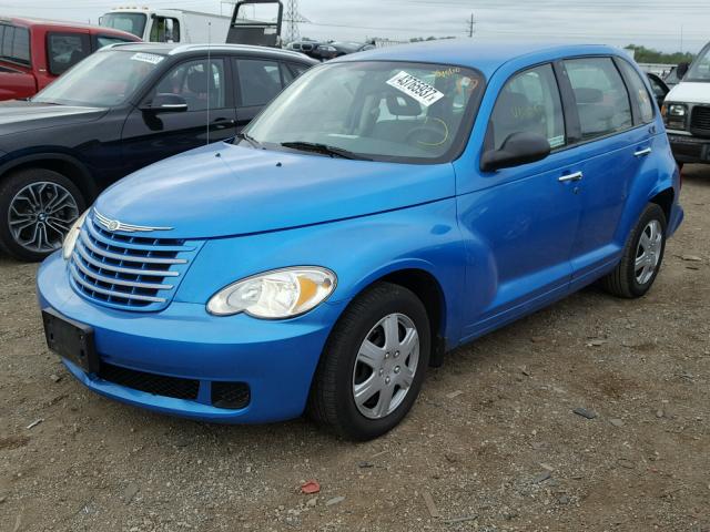 3A8FY48B58T107147 - 2008 CHRYSLER PT CRUISER BLUE photo 2