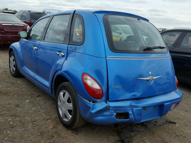 3A8FY48B58T107147 - 2008 CHRYSLER PT CRUISER BLUE photo 3