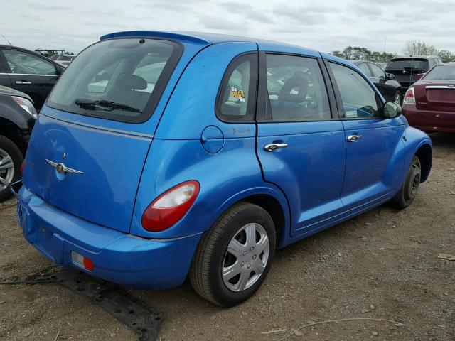 3A8FY48B58T107147 - 2008 CHRYSLER PT CRUISER BLUE photo 4