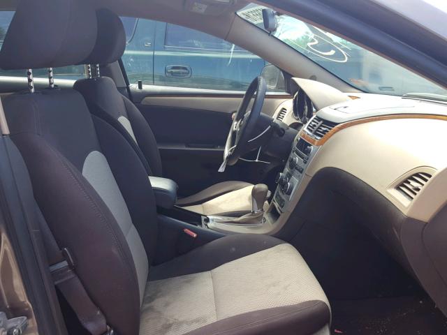 1G1ZC5E1XBF192016 - 2011 CHEVROLET MALIBU 1LT BROWN photo 5