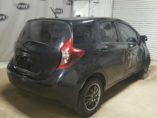 3N1CE2CP2EL353257 - 2014 NISSAN VERSA NOTE BLACK photo 4