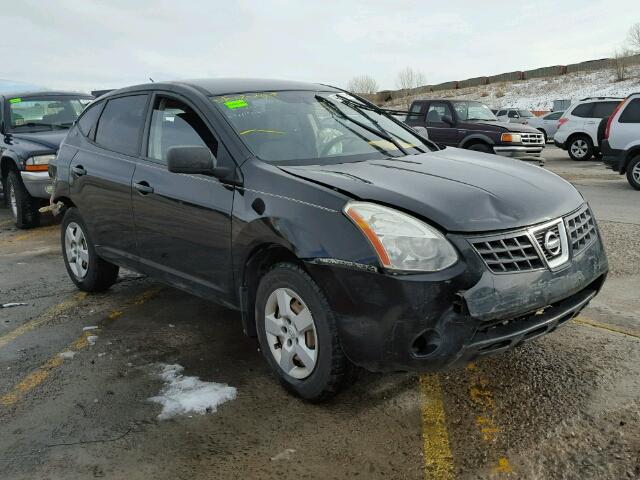 JN8AS58V68W142345 - 2008 NISSAN ROGUE S BLACK photo 1