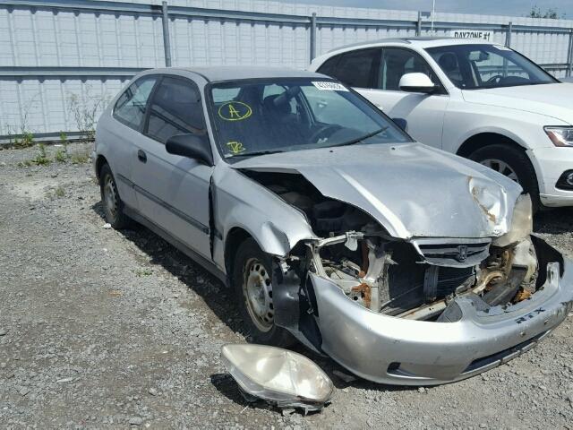 2HGEJ642XYH008231 - 2000 HONDA CIVIC CX SILVER photo 1