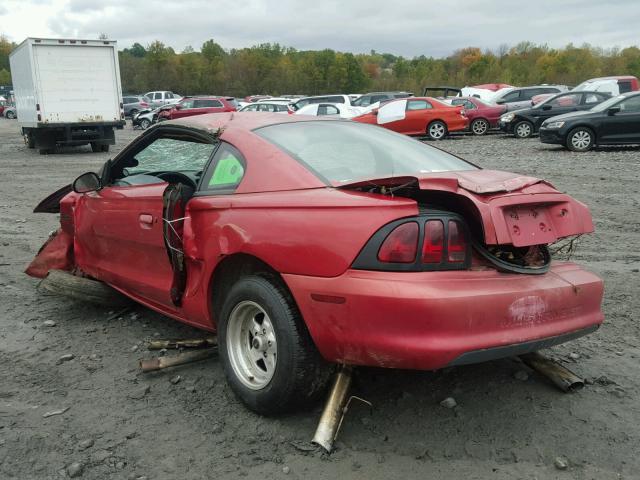 1FALP42T0SF171554 - 1995 FORD MUSTANG GT RED photo 3