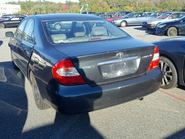 4T1BE32K83U738020 - 2003 TOYOTA CAMRY LE GREEN photo 3