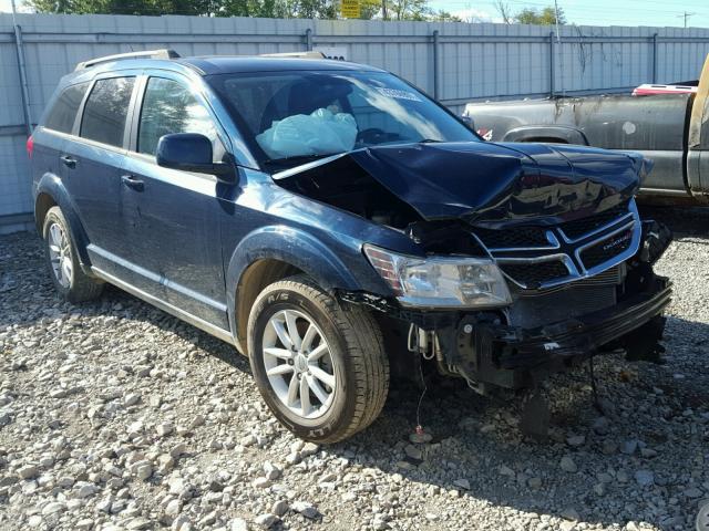 3C4PDCBB6DT505343 - 2013 DODGE JOURNEY BLUE photo 1