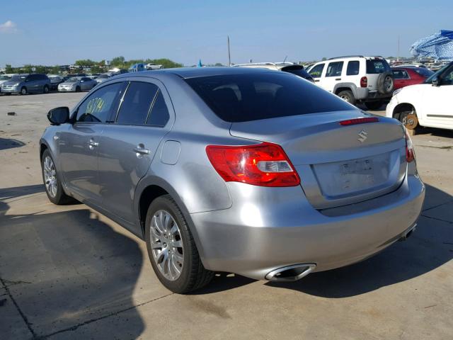 JS2RF9A31D6100250 - 2013 SUZUKI KIZASHI SE SILVER photo 3