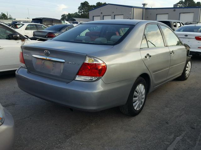 4T1BE32K66U642813 - 2006 TOYOTA CAMRY LE SILVER photo 4