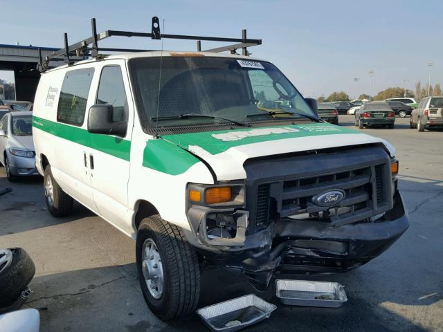 1FTNE24W78DA54451 - 2008 FORD ECONOLINE WHITE photo 1