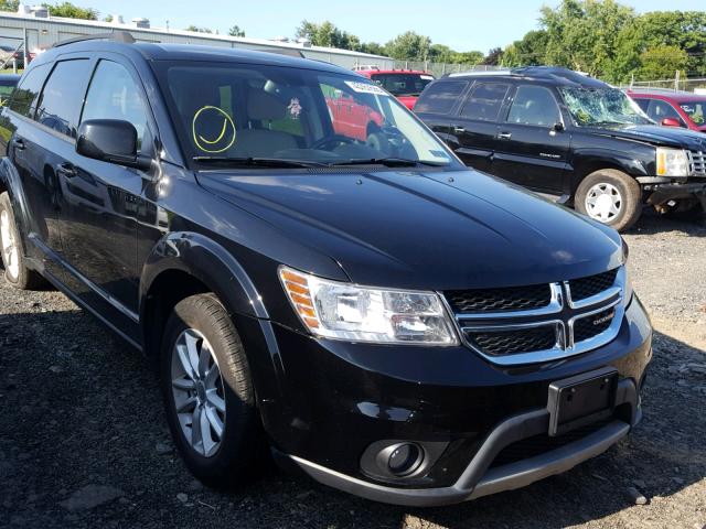 3C4PDCBB3ET174660 - 2014 DODGE JOURNEY SX BLACK photo 1