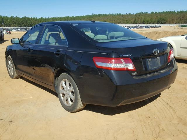 4T4BF3EK4BR097123 - 2011 TOYOTA CAMRY BASE BLACK photo 3