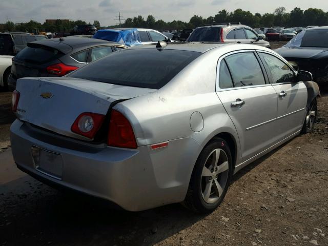 1G1ZC5EU3CF389394 - 2012 CHEVROLET MALIBU 1LT ვერცხლისფერი ფოტო 4