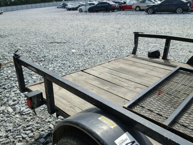 100023228 - 2016 UTILITY TRAILER BLACK photo 6