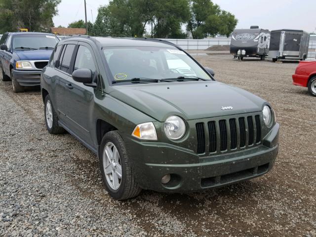 1J4FF47B19D205883 - 2009 JEEP COMPASS SP GREEN photo 1