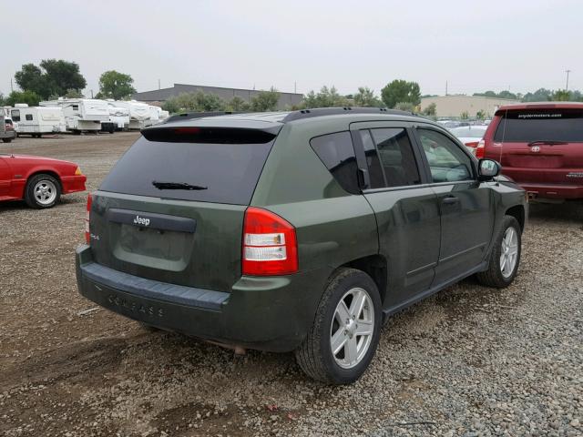 1J4FF47B19D205883 - 2009 JEEP COMPASS SP GREEN photo 4