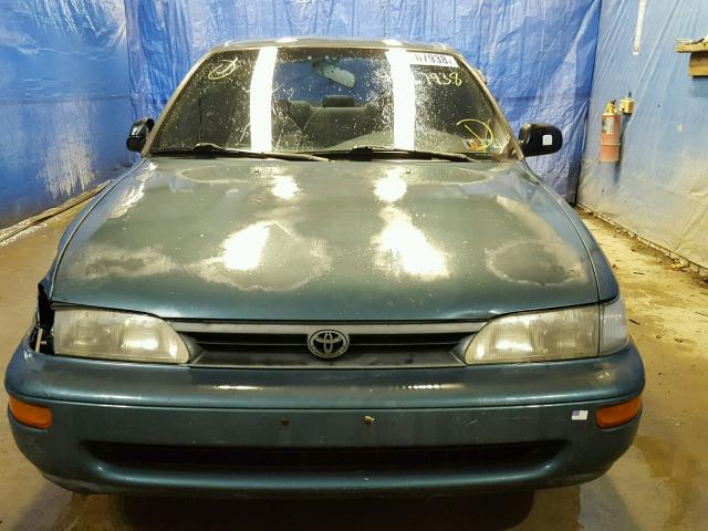 2T1AE09B1SC117329 - 1995 TOYOTA COROLLA LE GREEN photo 9