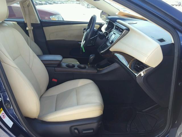 4T1BK1EB5DU048011 - 2013 TOYOTA AVALON BAS 蓝色 照片 5