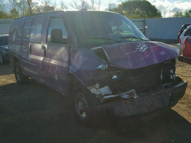 1GCGG25V361167448 - 2006 CHEVROLET EXPRESS G2 PURPLE photo 1