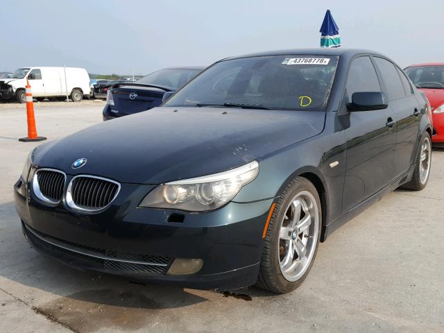 WBANW13518CZ84090 - 2008 BMW 535 I GREEN photo 2