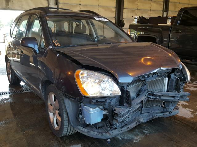 KNAFG526587199163 - 2008 KIA RONDO LX BLACK photo 1