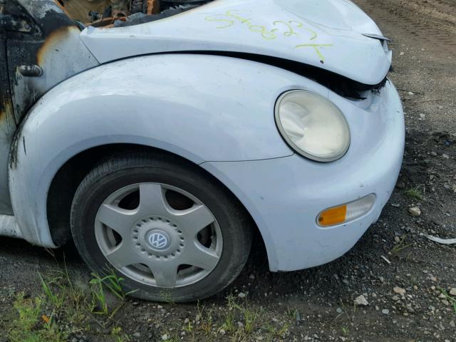 3VWCD21C2YM478495 - 2000 VOLKSWAGEN NEW BEETLE 烧焦的 照片 10